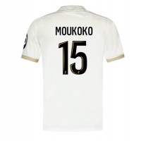 OGC Nice Youssoufa Moukoko #15 Vonkajší futbalový dres 2024-25 Krátky Rukáv